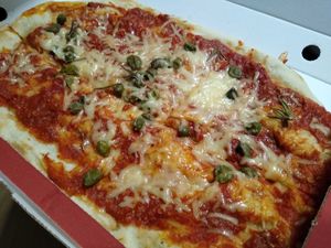 Vegan Bolognese at Pinsa Manufaktur in Stuttgart