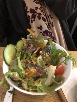 Side salad  at Pinsa Manufaktur in Stuttgart