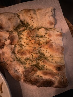 Pinsa Pane - comes with salads at Pinsa Manufaktur in Stuttgart