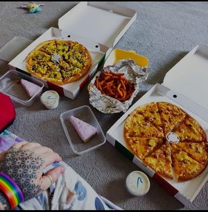 Vegan feast 👌 at Hylton Pizza in Sunderland