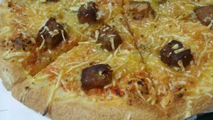 Vegan Pizza Kiev at Hylton Pizza in Sunderland