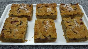 Homemade Vegan Walnut and Plum Cake at Hylton Pizza in Sunderland