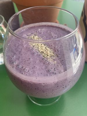 build up these muscles smoothie at Wild Souls in Athens