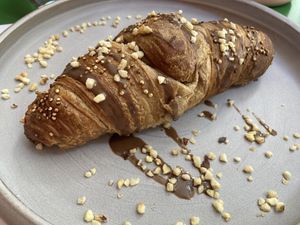 vegan croissant at Wild Souls in Athens