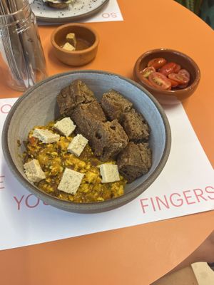 Tofu scramble  at Wild Souls in Athens