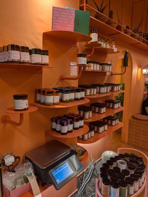 Nut butters at Wild Souls in Athens