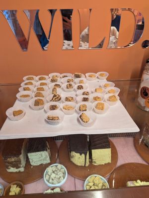 halva tasting station at Wild Souls in Athens