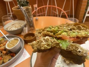 Blt sandwich! Delicious!   at Wild Souls in Athens