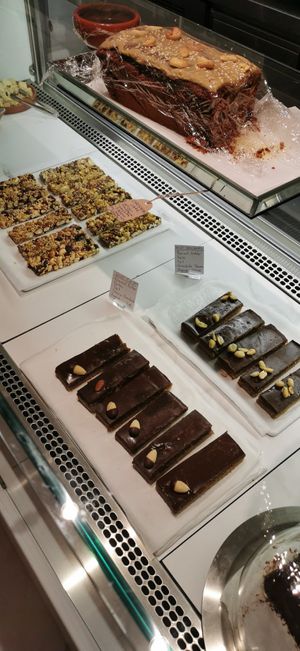 Snickers, Twix, nut bar at Wild Souls in Athens