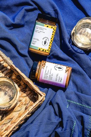 
Nut n' seed based deli/bar Plants🌱oriented Multicolour goods Zero plastic shop Green🌵pink🍓orange at Wild Souls in Athens