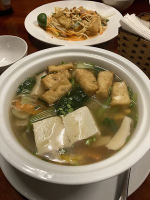 Noodle soup   at Buddha Belly in Ninh Binh