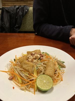 Buddha salad   at Buddha Belly in Ninh Binh