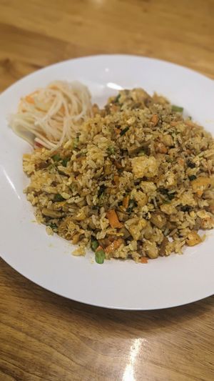 Fried Rice with Vegetables at Buddha Belly in Ninh Binh