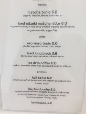 Drinks menu Sep 2021 at Soi & Co in Berlin