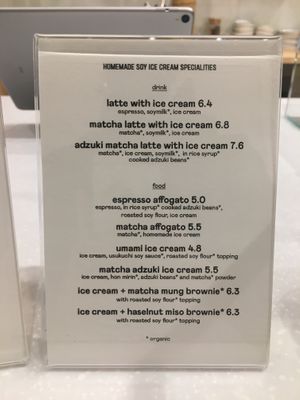 Menu  at Soi & Co in Berlin