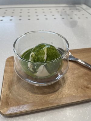 Matcha affogato   at Soi & Co in Berlin
