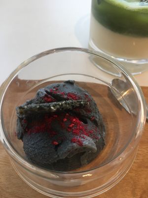 Black Sesame Ice cream  at Soi & Co in Berlin