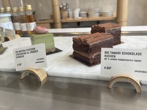 Matcha pistachio, miso chocolate   at Soi & Co in Berlin