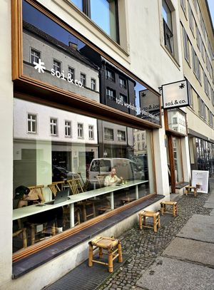 Outside at Soi & Co in Berlin