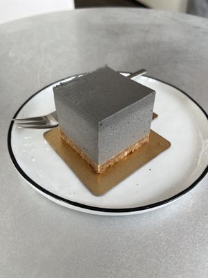 Black sesame cake  at Soi & Co in Berlin