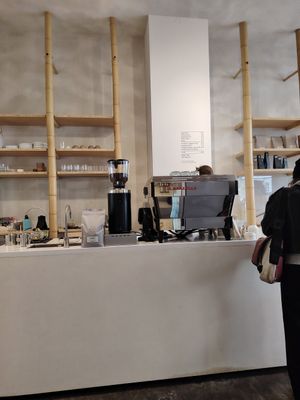 Coffee area at Soi & Co in Berlin