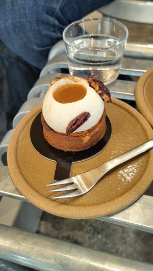 Pumpkin cake at Soi & Co in Berlin