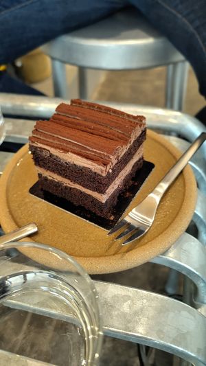 Chocolate cake at Soi & Co in Berlin