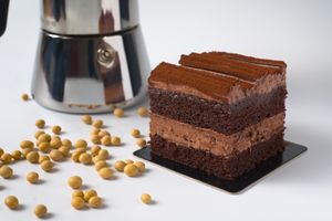 tamari chocolate cake at Soi & Co in Berlin