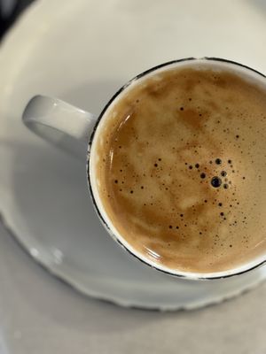Americano. Strong with good crema   at Soi & Co in Berlin