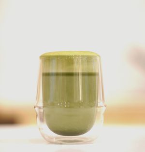 We prepare our Matcha latte with Green Lantern by Paper & Tea. With a radiant green glow and delicious creaminess of pure Japanese green tea. Originated in Kagoshima, Japan. at Soi & Co in Berlin