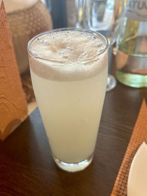 Lycheeschorle  at InDheli in Bruehl