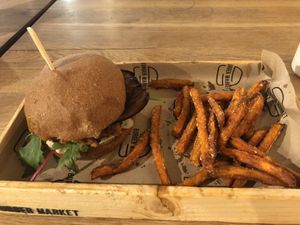   at Burger Market in Budapest