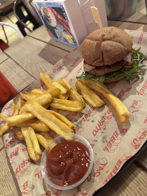   at Burger Market in Budapest