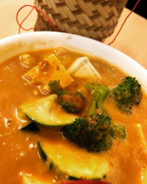 Penang Curry  at Madame K's Vegan- CBD in Melbourne