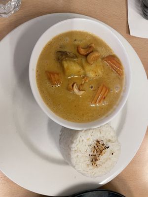 Massaman curry   at Madame K's Vegan- CBD in Melbourne