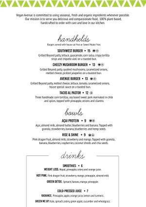 Menu 2019 at Marla Restaurant in San Antonio