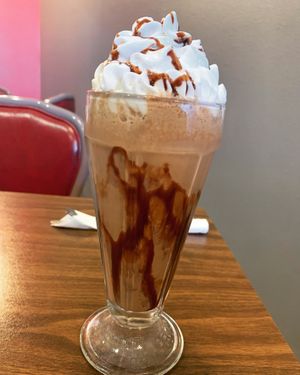 Chocolate Milkshake at Marla Restaurant in San Antonio