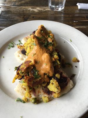 Beet Uttapam  at Red Lentil in Watertown