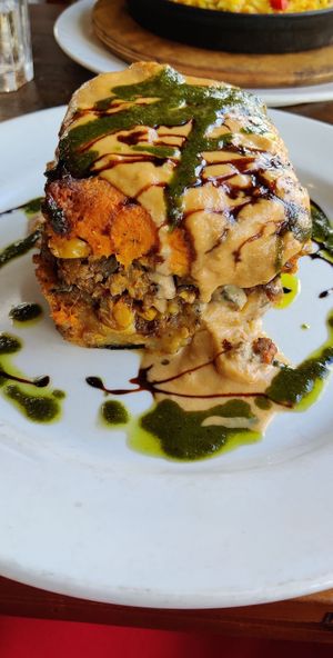 Shepard's pie at Red Lentil in Watertown