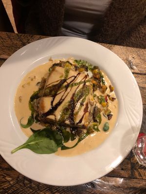 Shepard’s pie  at Red Lentil in Watertown