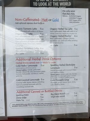 Herbal drinks and more at The Cardinal Herbs Teas and Spices in Honokaa