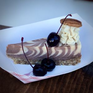 White chocolate cheesecake  at The Cardinal Herbs Teas and Spices in Honokaa