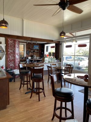 Cute atmosphere  at The Cardinal Herbs Teas and Spices in Honokaa