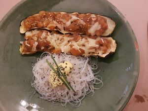 Courgette at La Nòmada in Olot