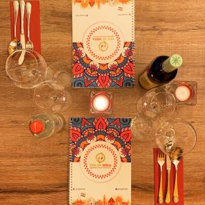 Table at Taste of India in Hasselt