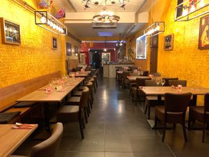 Interior at Taste of India in Hasselt