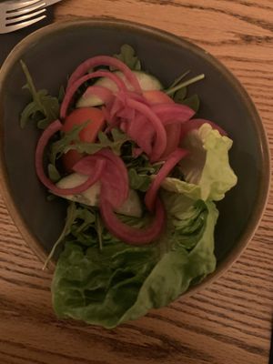 Salad  at The Black Bull in Cornhill-on-tweed