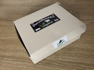 Caja de empanadas at Vegan For The Animals Food in Bogota