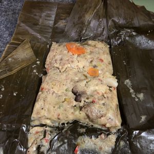 Tamal at Vegan For The Animals Food in Bogota