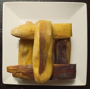 Envueltos de Mazorca at Vegan For The Animals Food in Bogota